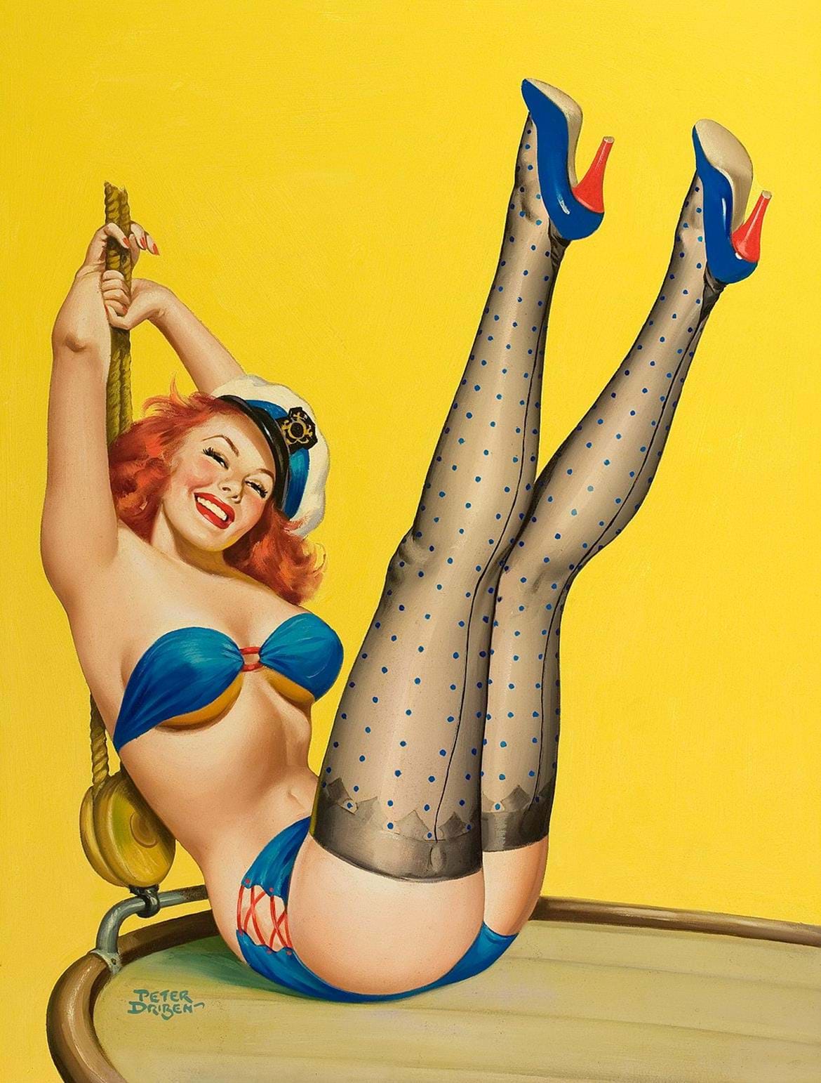 1170px x 1542px - Pin-Ups, from Photo to Painting | Futura Photo