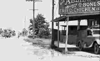 Food Shop At Eagle Farm, Brisbane, 1944