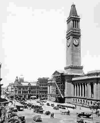 Queensland State Archives 49 King George Square And Brisbane City Hall Adelaide Street Brisbane, 1930